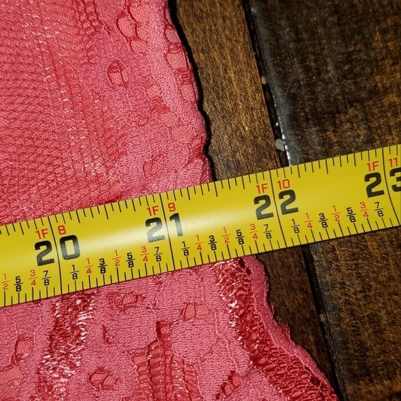 Maurices coral sleeveless lace dress Size 24 NEW - Picture 10 of 15